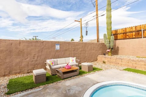 Pink Lemonade House in Desert Hot Springs