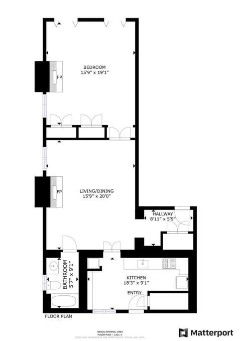 Walk to Stadiums & Downtown, Jet Tub, Historic Apt Apartment in Licking Riverside