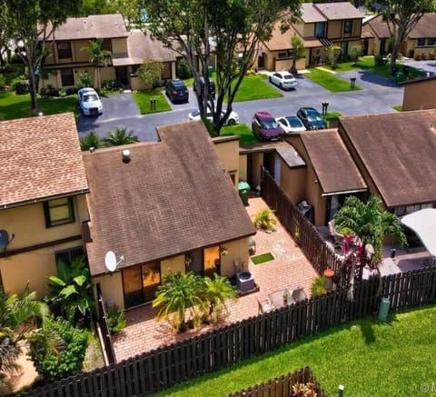 Property building, Garden view