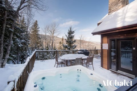 Villa Alpine - Alpin en Foret avec Spa Chalet in Baie-Saint-Paul