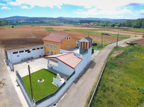 Property building, Neighbourhood, Natural landscape, Bird's eye view