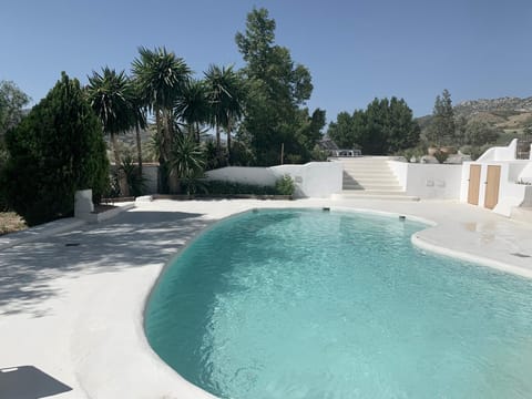 Natural landscape, Mountain view, Pool view, Swimming pool