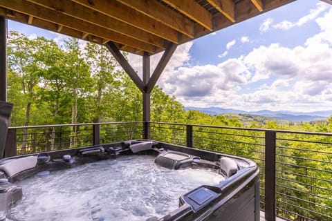 Bucks and Bunnies at Eagles Nest House in Beech Mountain