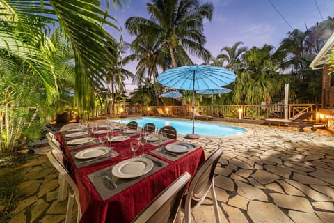 Patio, Garden view, Swimming pool