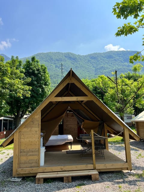 Glamping Camping Rivabella Luxury tent in Province of Lecco