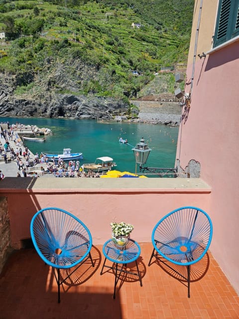 View (from property/room), Balcony/Terrace, Sea view