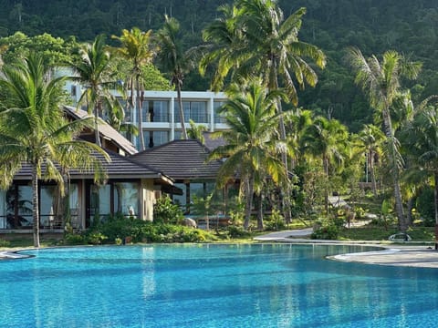 Natural landscape, Pool view, Swimming pool