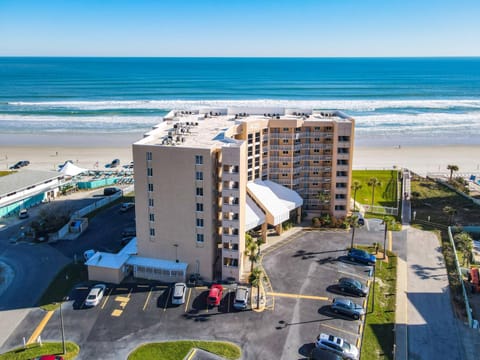 Updated Ground Floor OceanFront Condo, Walk to Flagler Ave House in New Smyrna Beach