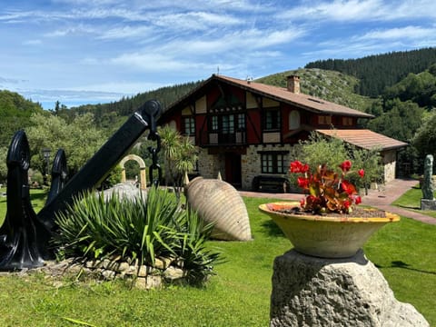 Property building, Natural landscape, Garden view