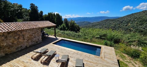 Spring, Pool view