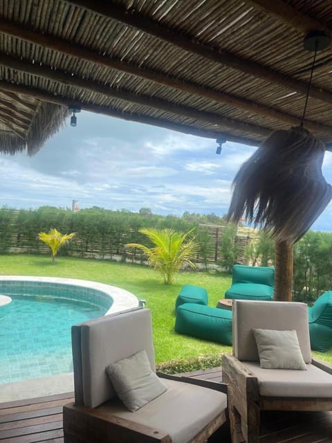 Casa Tangerina, Seu Bangalô pé na areia em Barra Grande-PI House in State of Ceará