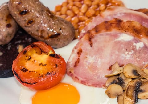 Food close-up, English/Irish breakfast