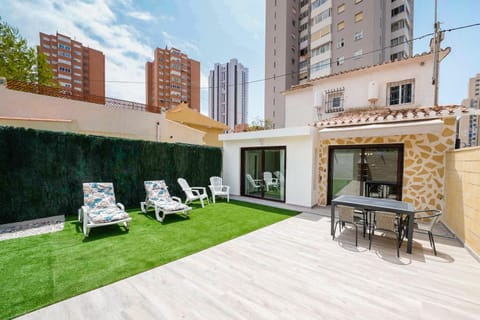Shower, Patio, Garden, sunbed