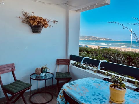 View (from property/room), Balcony/Terrace, Sea view