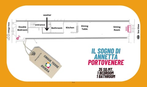 Il Sogno di Annetta Apartment in Porto Venere