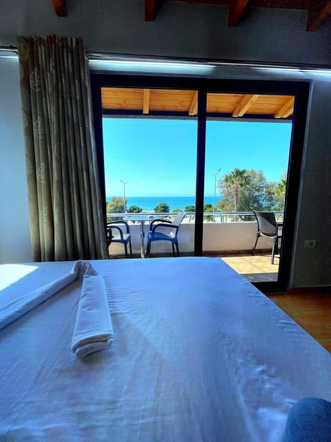 Bed, Day, View (from property/room), Photo of the whole room, Bedroom, Sea view