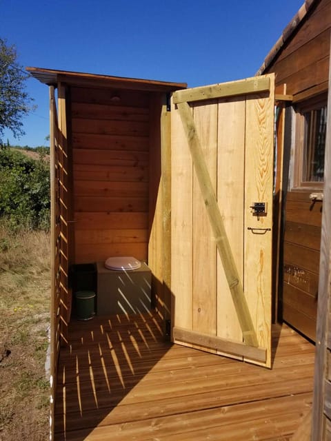 La Tiny-house et la roulotte des sables Luxury tent in Le Porge