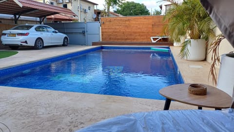 Pool view, Swimming pool, sunbed