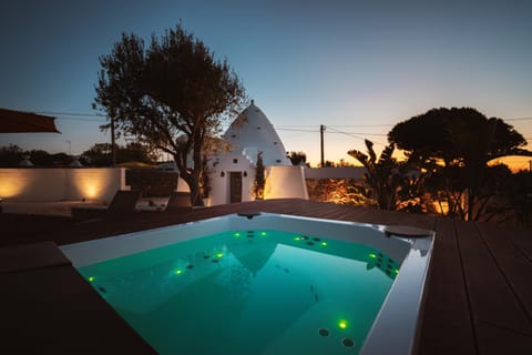 Night, Natural landscape, Pool view, Swimming pool, Sunrise, Sunset, sunbed