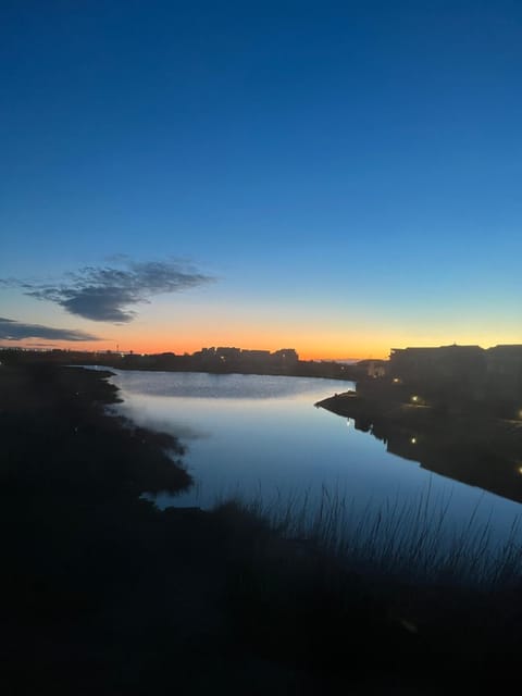 Natural landscape, Lake view, Sunrise