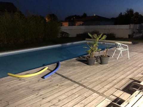 Night, Swimming pool