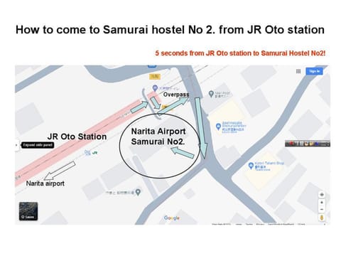 Narita Airport Samurai Guesthouse -In front of Train Station- Hostel in Narita