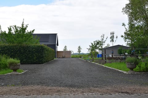 Zicht op Hoogelande Apartment in Koudekerke