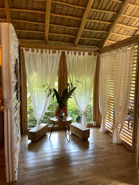 Living room, Seating area, Garden view