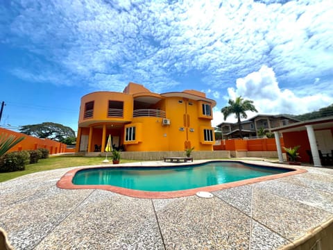 Property building, Pool view, Swimming pool