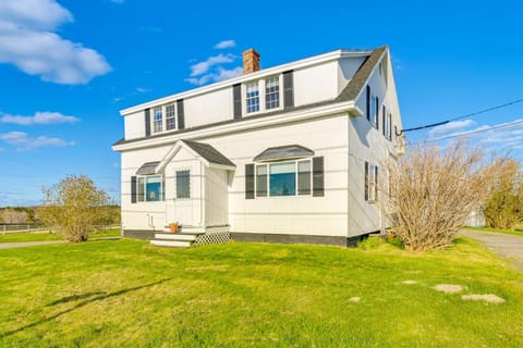 Cherryfield Home with Decks On Historic Horse Farm Casa in Steuben