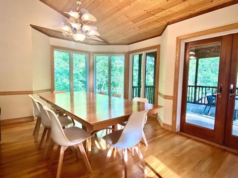 Dining area, Dinner