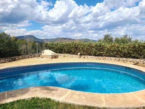 Spring, Natural landscape, Mountain view, Pool view, Swimming pool, sunbed