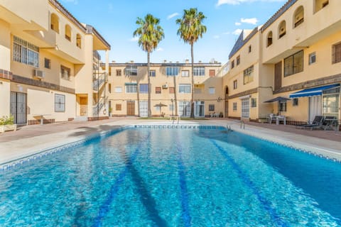 Property building, Living room, Swimming pool