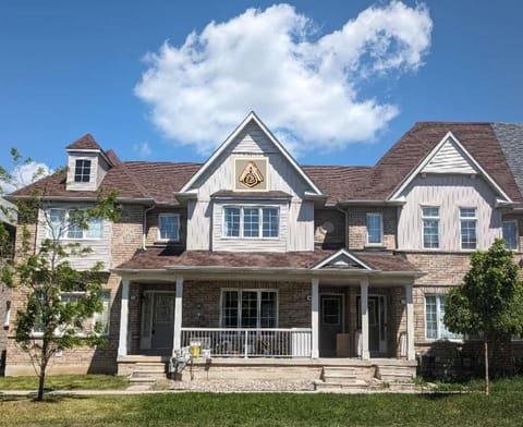 Property building, Spring, Garden view