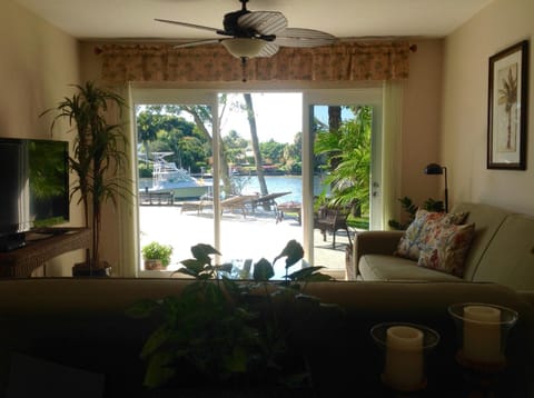 Seating area, River view