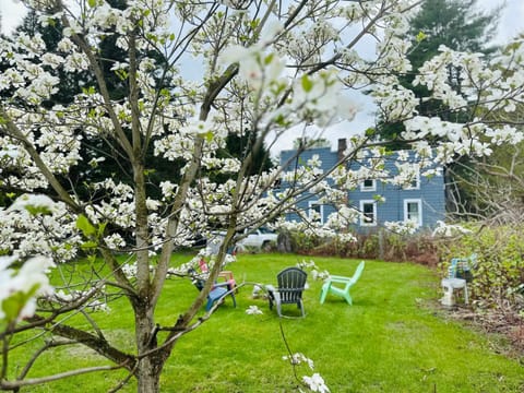 Cozy Riverfront Cottage with dock close to Lake George Nature lodge in Saratoga