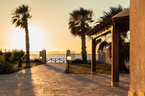 Garden view, Sea view, Sunset