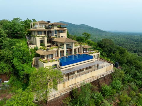 Property building, Day, Natural landscape, Mountain view, Pool view, Swimming pool