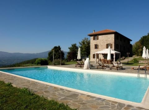 Property building, Pool view