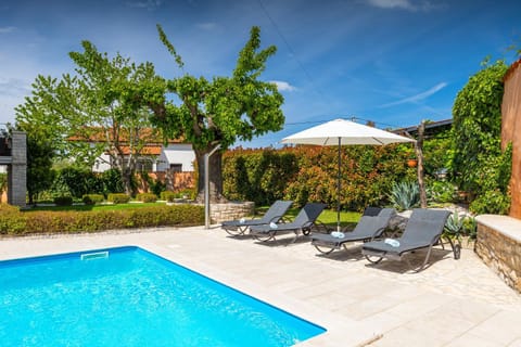 Beautiful Villa Gospodi with pool in Tinjan Villa in Istria County