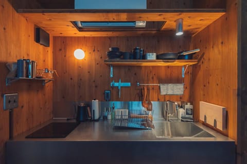 Kitchen or kitchenette, kitchen