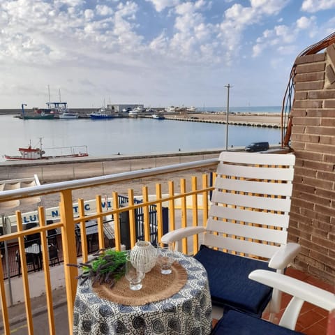 Balcony/Terrace, sunbed