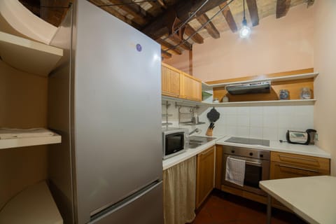 Kitchen or kitchenette, oven, stove