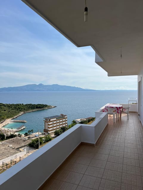 View (from property/room), Balcony/Terrace, Sea view