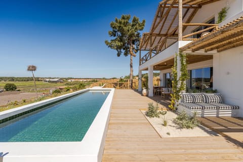 View (from property/room), Balcony/Terrace, Pool view, Swimming pool