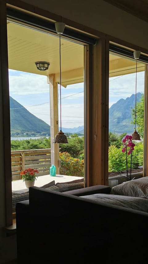 Natural landscape, View (from property/room), Living room, Mountain view