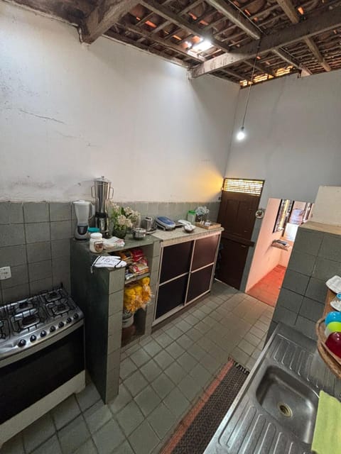 Kitchen or kitchenette, oven, stove