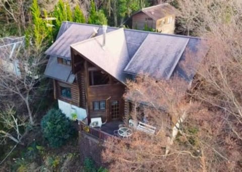 世界文化遺産の富士山を望むログハウス House in Shizuoka Prefecture