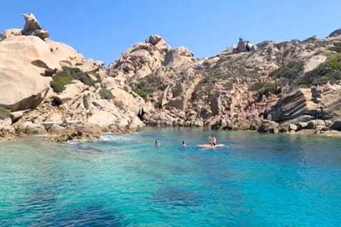 Boat Charter Porto Cervo Docked boat in Sardinia