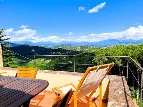 Natural landscape, Balcony/Terrace, Mountain view
